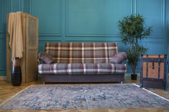 Диван Милан 2 RIVALLI R048 214x103x106 ППУ фото