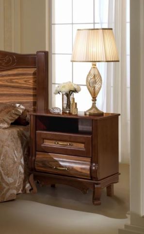 Спальня Оскар с 4-дв. Шкафом (без декора, каштан) IVNA Мебель   фото