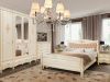 Спальня Оскар с 4-дв. Шкафом (ваниль) IVNA Мебель  