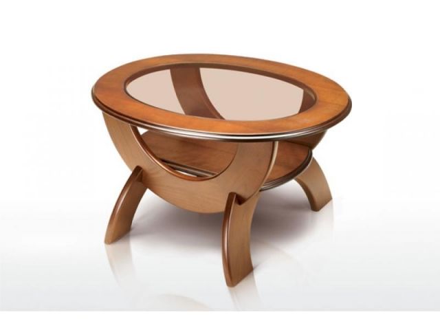 Журнальный стол Верона (Стекло) Качканар мебель 458 95x72x52 Венге фото