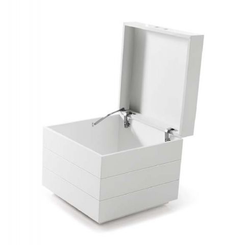 Журнальный стол 195 Disemobel 195 50x55x55 Blanco mate фото