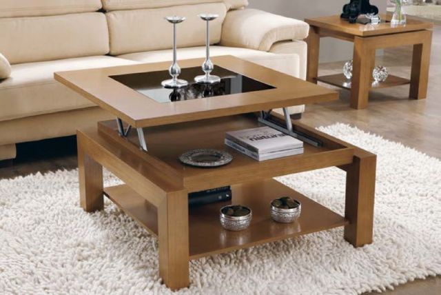 Журнальный стол 205/C / 204/C / 206 Disemobel 205/C / 204/C / 206 50x50x50 Cerezo-1 фото