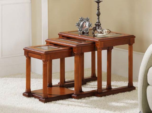 Комплект журнальных столов 459 Disemobel 459 51x45x60 Nogal-5 фото