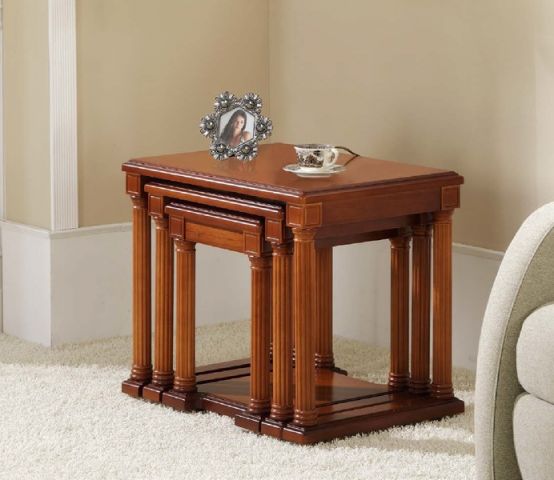 Комплект журнальных столов 459 Disemobel 459 51x45x60 Nogal-5 фото