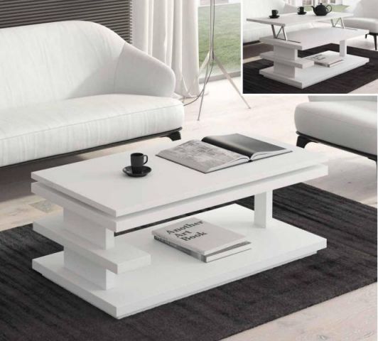 Журнальный стол 2020 NORA Disemobel 2020 NORA 45x60x115 Blanco mate фото