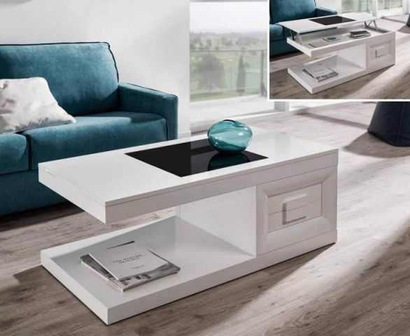 Журнальный стол 2033 CLOE Disemobel 2033 CLOE 48x50x100 Blanco фото