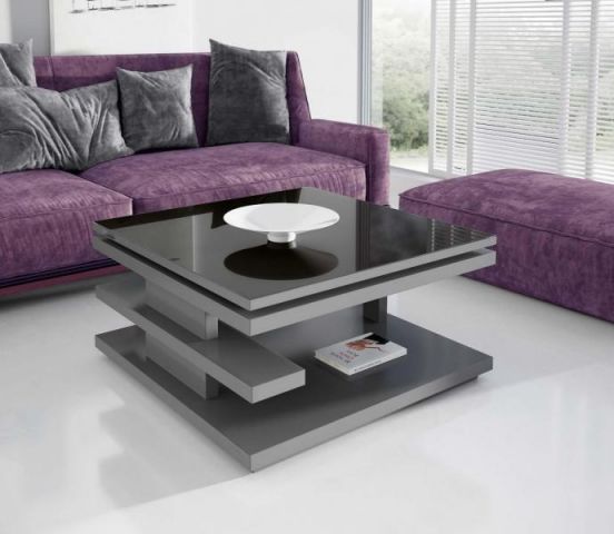 Журнальный стол 2051 NORA Disemobel 2051 NORA 45x50x100 Gris фото