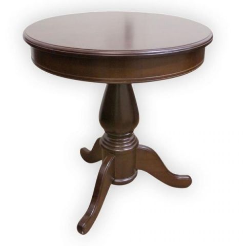 Кофейный столик М1665 Littmebel M1665 d65x70 Орех фото