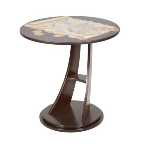 Подкатной столик Акцент 2   60x60x64 Рисунок Карта острова сокровищ фото