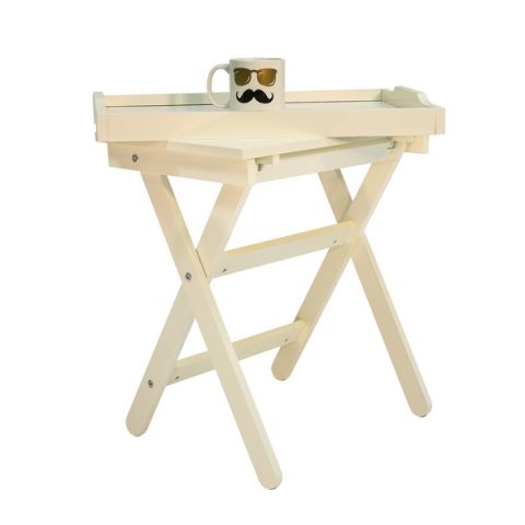 Столик с подносом Лотос IMPEX 1050 59x39x62 Дуб Шампань фото