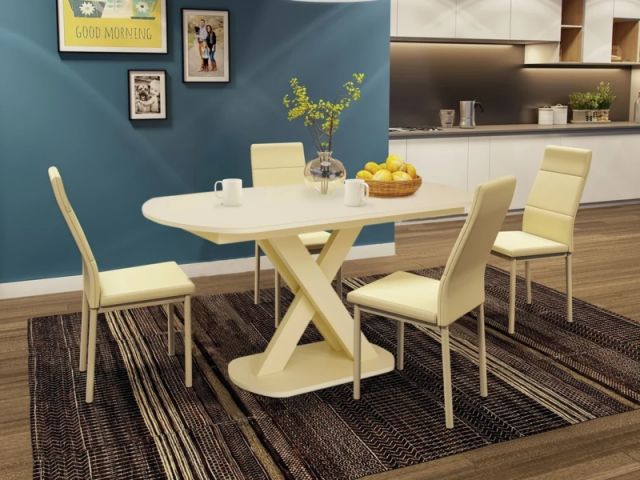 Набор обеденный комплект Leset Лесь 2 Leset  262(+45)x202x96 фото