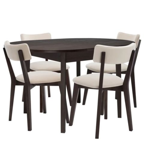 Набор обеденный комплект Leset Говард Leset  202(+40)x202x80 фото