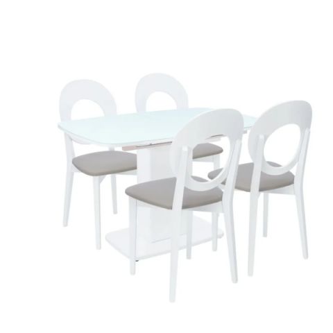 Набор обеденный комплект Leset Денвер Leset  232(+45)x192x93 фото