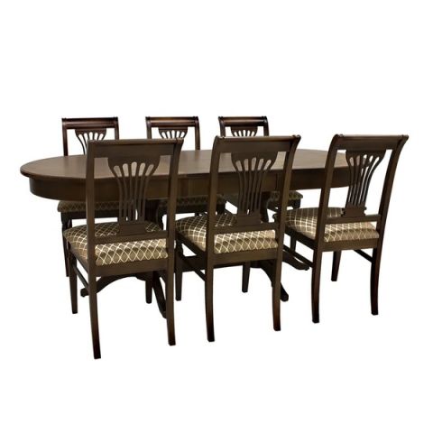 Набор обеденный комплект Leset Каролина Leset  254(+50)x184x97 фото