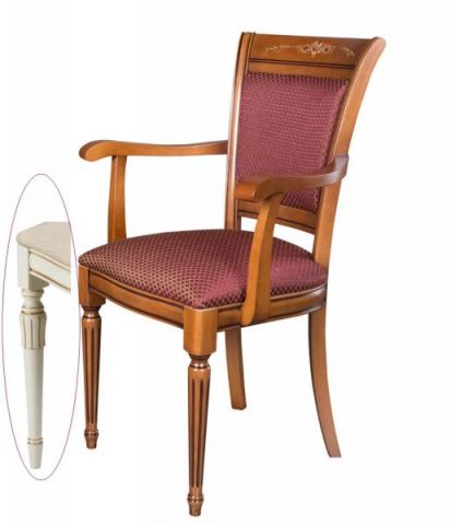 Кресло Мартин LORES Л086 56x91/48x60 Берлони Бук фото