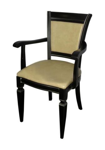 Кресло Мартин LORES Л086 56x91/48x60 Гальяно/Патина серебро Бук фото