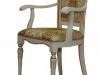 Кресло Паола LORES Л084 56x94/48x60 Слоновая кость/Патина золото Бук