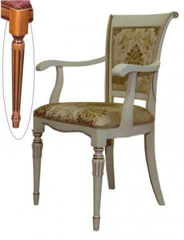 Кресло Паола LORES Л084 56x94/48x60 Берлони Бук фото