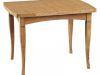 Стол Английский LORES Л005 75x80x100/140 Светлый орех/Патина коричневая Дуб