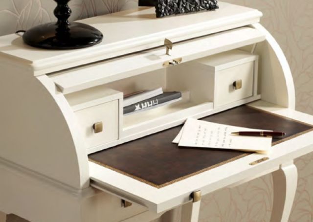 Секретер 658.000.P Panamar 658.000.P 84x41x102 Белый/Blanco фото