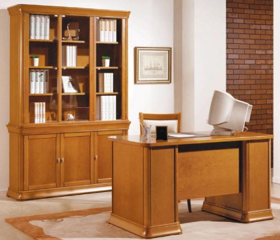 Книжный шкаф 228 IDC 228 143x38x211 Cerezo фото