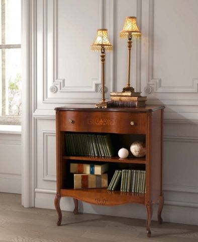 Книжный шкаф 716.074.P Panamar 716.074.P 74x37x89 Орех/Nogal фото