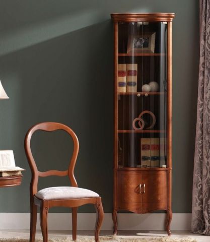 Книжный шкаф 725.001.P Panamar 725.001.P 78x38x187 Орех/Nogal фото