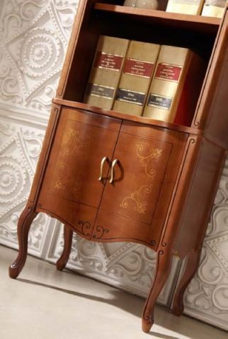 Книжный шкаф 727.000.P Panamar 727.000.P 55x38x187 Вишня/Cherezo фото