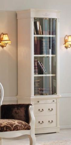 Книжный шкаф 827.001/837.P Panamar 827.001/837.P 62x44x201 Белый/Blanco фото