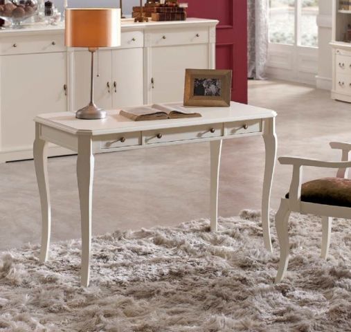 Письменный стол 767.112.P Panamar 767.112.P 112x60x77 Белый/Blanco фото