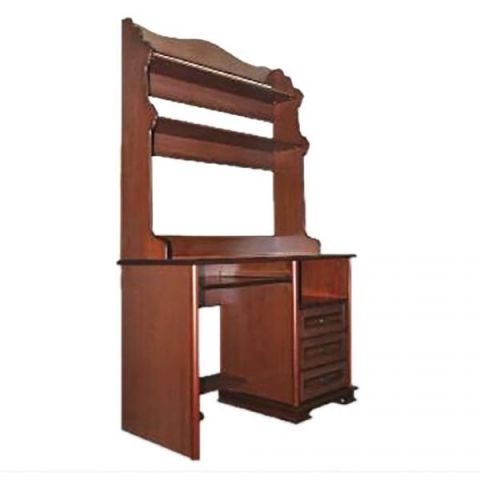 Полка для кабинетного стола М1368 Littmebel M1368 107x35x117 Орех фото