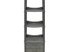 Этажерка Джульетта-3 IMPEX 1085 50x40x157 Серый Ясень