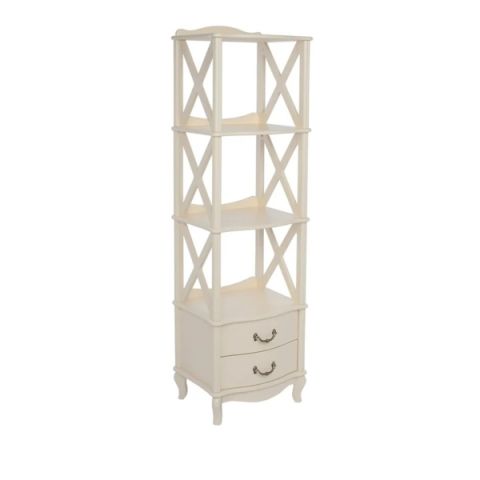 Этажерка Джульетта-3 IMPEX 1085 50x40x157 Дуб Шампань фото