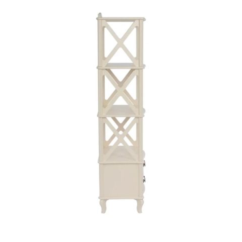 Этажерка Джульетта-3 IMPEX 1085 50x40x157 Дуб Шампань фото