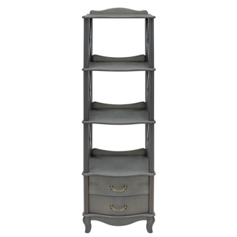 Этажерка Джульетта-3 IMPEX 1085 50x40x157 Серый Ясень фото