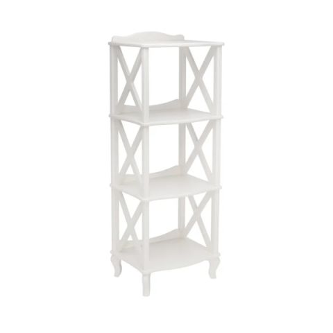 Этажерка-стеллаж Джульетта-3 IMPEX 1088 49x40x132 Светлый Дуб фото