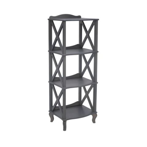 Этажерка-стеллаж Джульетта-3 IMPEX 1088 49x40x132 Светлый Дуб фото