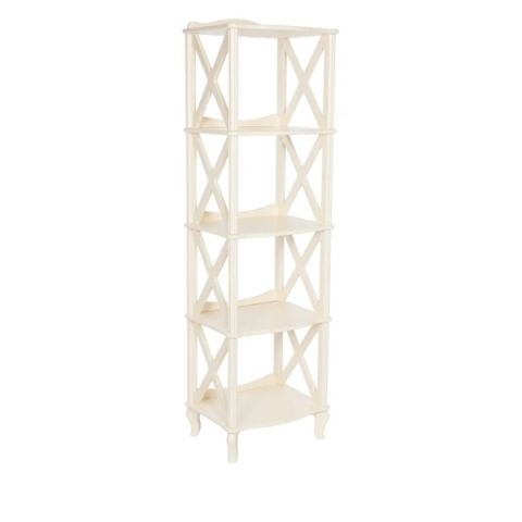 Этажерка-стеллаж Джульетта-4 IMPEX 1089 49x40x170 Дуб Шампань фото