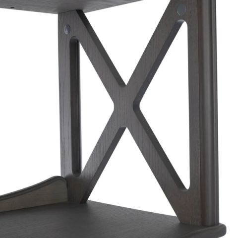 Этажерка-стеллаж Джульетта-4 IMPEX 1089 49x40x170 Орех фото