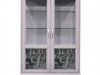 Витрина 2-дв. Далорес LORES Л104 131x42x200 Берлони Бук