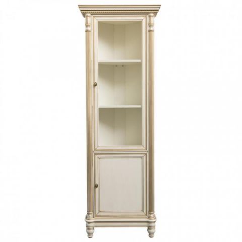 Угловая витрина Флоренция LORES Л097 60x60x215 Берлони Бук фото