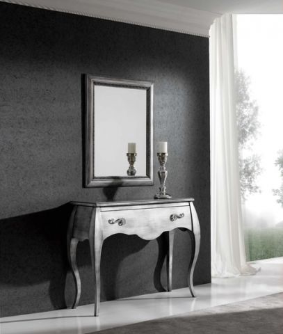 Консоль 486 Disemobel 486 87x37x110 Plata envejecida фото