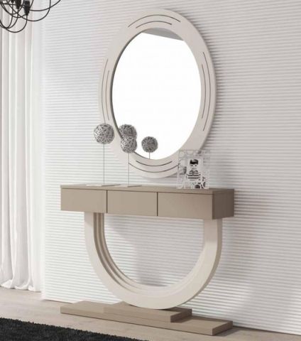 Консоль NORA 664 Moka/Beig Disemobel 664 NORA 85x28x114 Moka/Beig фото