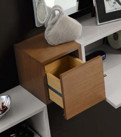 Консоль подвесная с ящиком 138 Disemobel 138 20x23x20 Wengue-1 фото