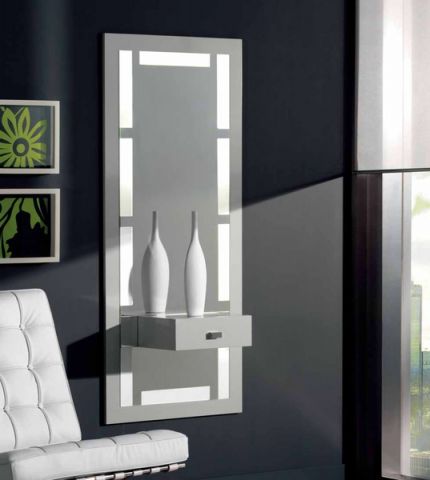 Консоль с зеркалом 272 Disemobel 272 140x24x60 Blanco mate фото