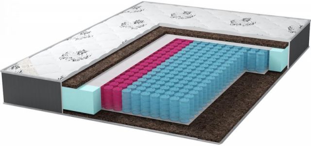 Матрас Мульти Гарант RIVALLI R074 160x200x22 Средней жесткости/жесткий фото